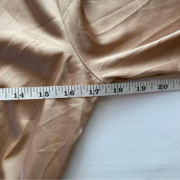 NWT Baltic Born Champange Holly Satin Maxi Dress Size Medium - Picture 15 of 16